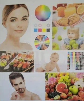 HJ 4 Color 800mm Non Woven Printing Machine untuk PE, PP, Cellophane, Plastic Film &amp; Woven Bags，