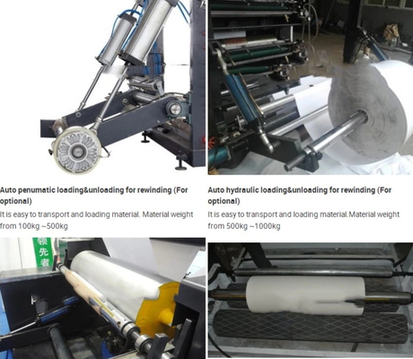 HJ 4 Color 800mm Non Woven Printing Machine untuk PE, PP, Cellophane, Plastic Film &amp; Woven Bags，