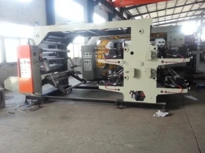 HJ 4 Color 800mm Non Woven Printing Machine untuk PE, PP, Cellophane, Plastic Film &amp; Woven Bags，