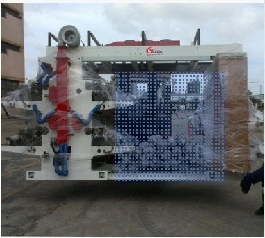 HJ 4 Color 800mm Non Woven Printing Machine untuk PE, PP, Cellophane, Plastic Film &amp; Woven Bags，