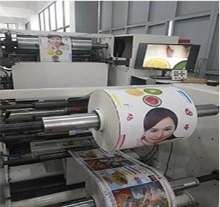 Mesin Cetak Flexo Non Woven Empat Warna Otomatis 10-150m / Min