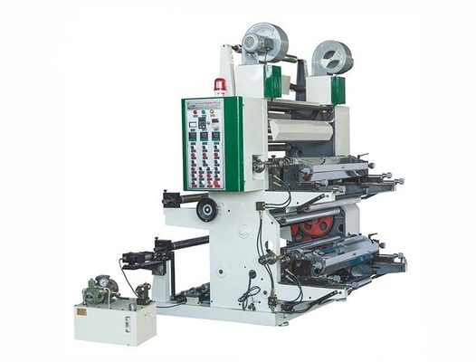 Mesin Cetak Flexo 2 Warna untuk Mesin Cetak Flexo Fleksibel, Mesin Cetak Flexo 90m/Min 2 Warna Non Woven