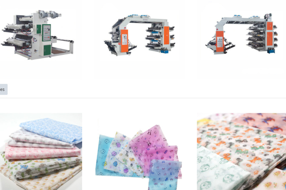 Mesin Cetak Flexo Dua Warna Otomatis Penuh