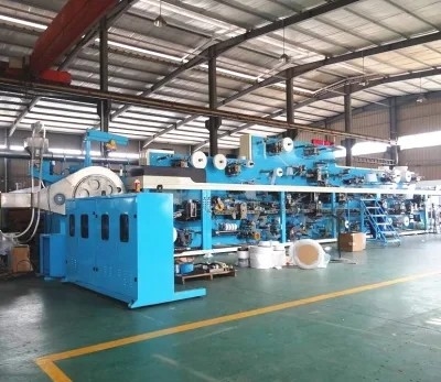 Mesin Pembuat Pampers Berkecepatan Tinggi 380V Tiga Fase