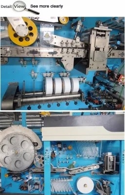 Mesin Pembuat Pampers Berkecepatan Tinggi 380V Tiga Fase