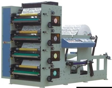 Mesin Cetak Flexo Kecepatan Tinggi Otomatis