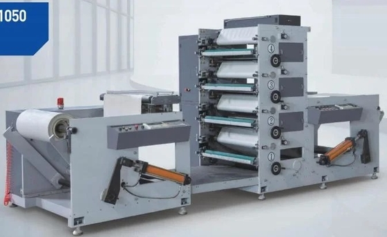 Mesin Cetak Flexo Kecepatan Tinggi Otomatis
