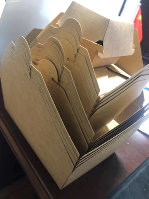 Mesin Pembuat Tas Kertas Membawa Kertas Sepenuhnya Otomatis 380V, Mesin Pembuat Kotak Makan Siang Kertas 220V