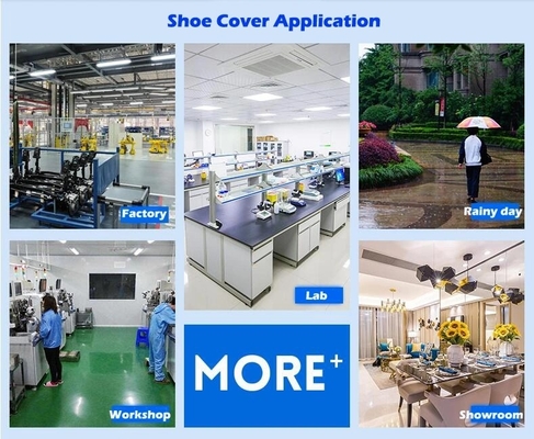 PP PE Non Woven Shoe Cover Membuat Mesin Film Plastik