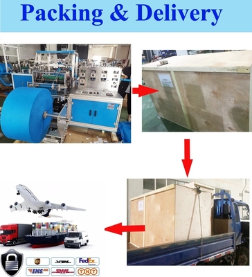 PP PE Non Woven Shoe Cover Membuat Mesin Film Plastik