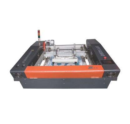 T-Shirt Automatic Flat Bed Screen Printing Machine Kain Pakaian Garmen