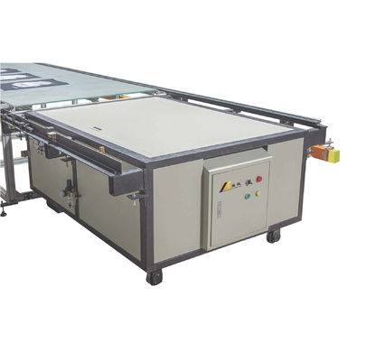T-Shirt Automatic Flat Bed Screen Printing Machine Kain Pakaian Garmen