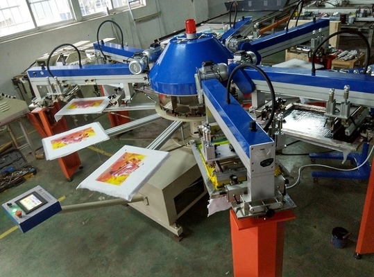Performa Tinggi SPG-156/10 Pencetak Layar T-Shirt Otomatis, Mesin Sablon T Shirt 1200mm 1600mm 1400mm