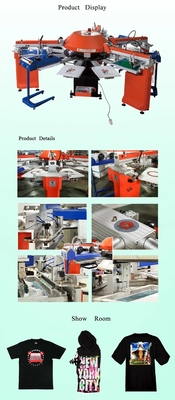 Performa Tinggi SPG-156/10 Pencetak Layar T-Shirt Otomatis, Mesin Sablon T Shirt 1200mm 1600mm 1400mm