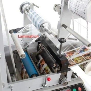 Mesin Cetak Label Flexo Berkecepatan Tinggi, Anilox Roller, IR Drier, Mesin Cetak Label Flexo 220V 380V Dengan UV Varnish