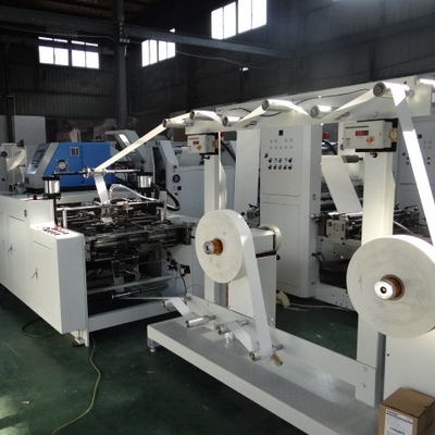 Mesin Pembuat Pegangan Kertas 70-260mm 20-80 Pcs / Min