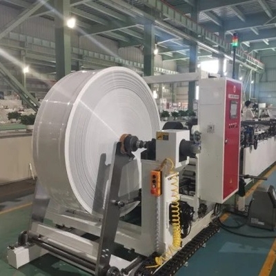 Mesin Emboss Penyegelan Pusat PE 0.04mm-0.35mm 2 Lapisan