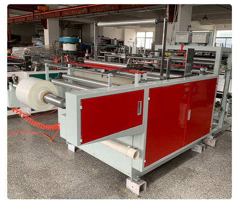 Mesin Double Layer Rolling Flat Dan T - Shirt Bag 220V Degradable