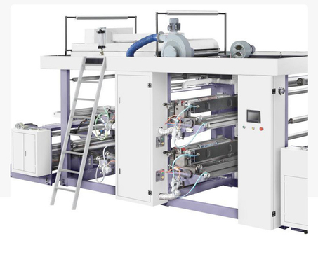 Mesin Cetak Letterpress Warna Kertas Web Flexographic Film Plastik Fleksibel