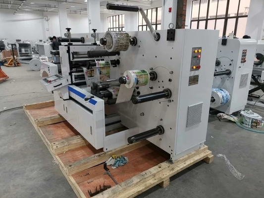 320 Iml Pemotong Stiker Intermiten Semi Rotary Adhesive Paper Roll Slitting Sheet