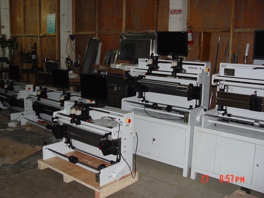 Plate Sticking Mounting Flexo Machine 5000kg Untuk Mencetak Plat Silinder