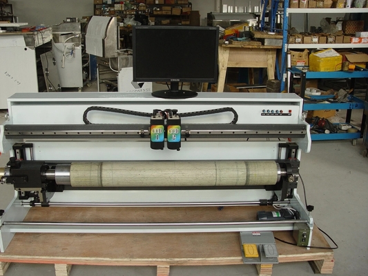 Plate Sticking Mounting Flexo Machine 5000kg Untuk Mencetak Plat Silinder