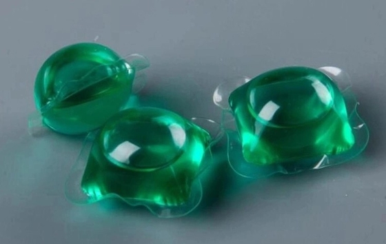 2 Mesin Pengemasan Kapsul Warna Otomatis PVA Film Larut Air Laundry Pod Pouch