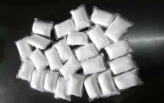 2 Mesin Pengemasan Kapsul Warna Otomatis PVA Film Larut Air Laundry Pod Pouch