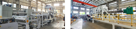 PP Sheet PVC Sheet Extruder Machine Lini Produksi Pengepakan Baterai Lithium
