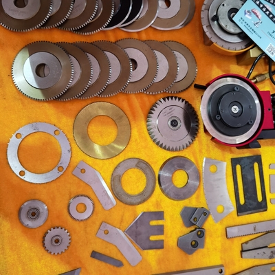 Rotary Die Cutting Metal Slitting Round Blades Industri Tembaga Aluminium Foil