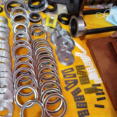 Rotary Die Cutting Metal Slitting Round Blades Industri Tembaga Aluminium Foil