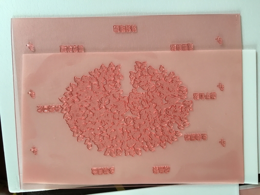 Plat Cetak Flexo Photopolymer Kecepatan Tinggi 1.7mm Nylon Resin