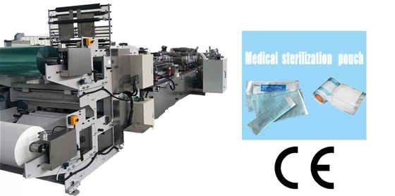 Mesin Pembuat Kantong Kertas Medis Sekali Pakai Autoclave Self Sealing