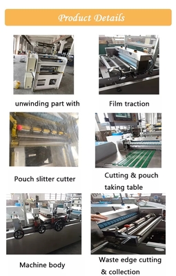 Mesin Pembuat Kantong Kertas Medis Sekali Pakai Autoclave Self Sealing