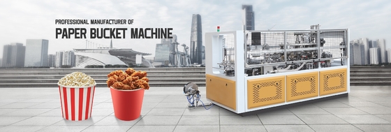 150 Mm Kraft Paper Bowl Forming Machine 90 Pcs / Min Double PE Coated